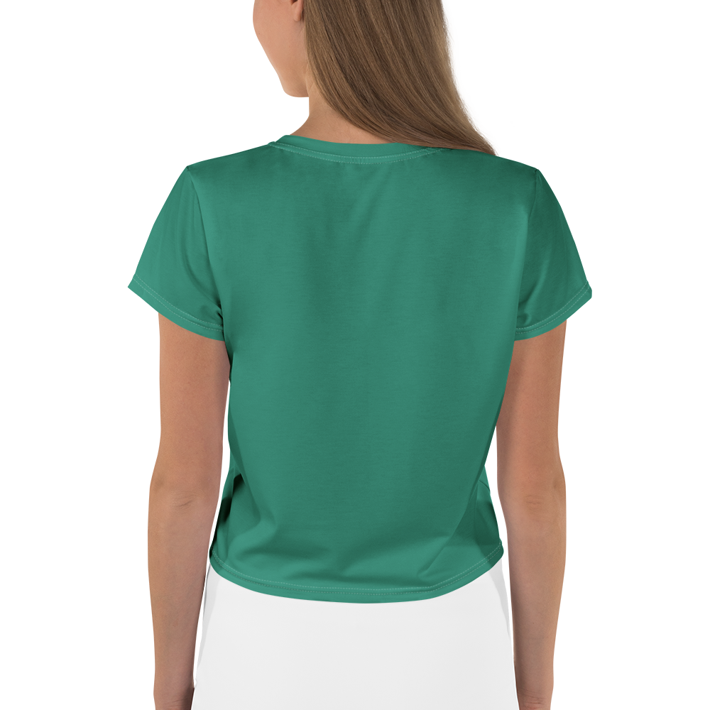Crop Tee Turquoise