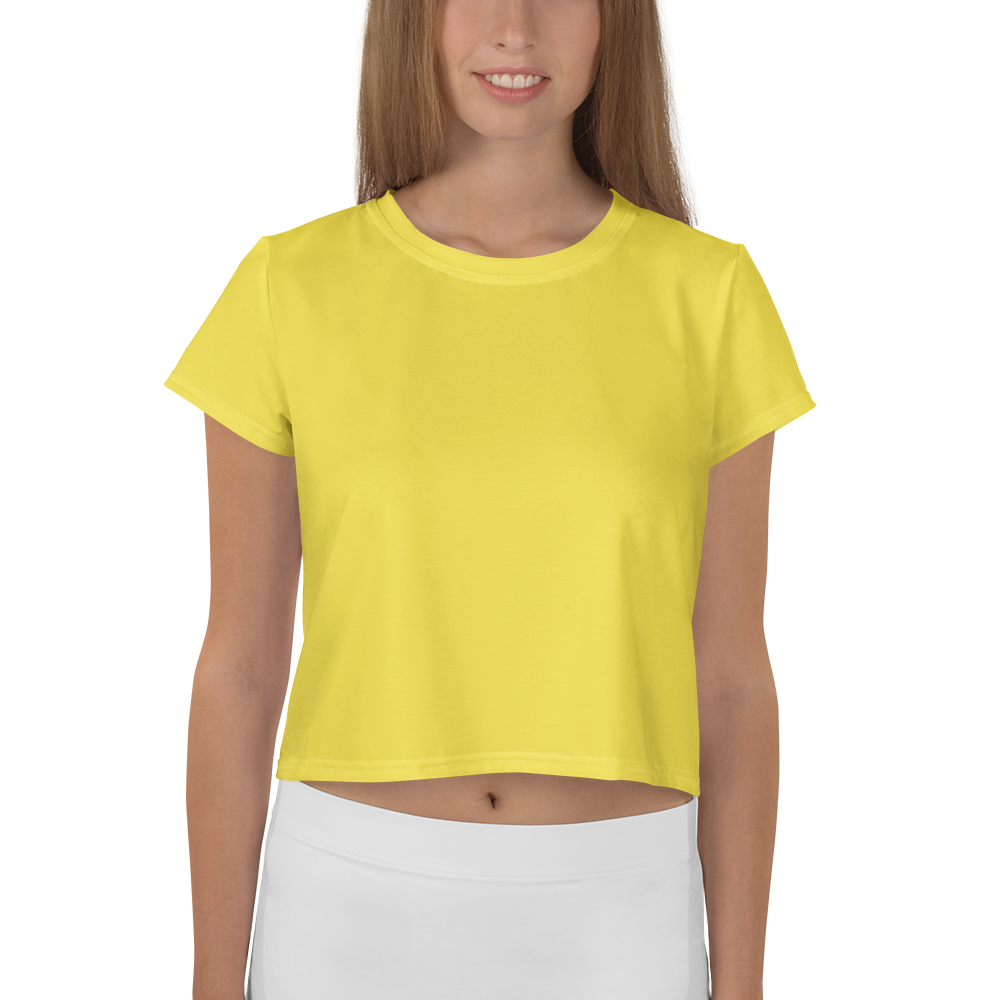 Crop Tee Yellow