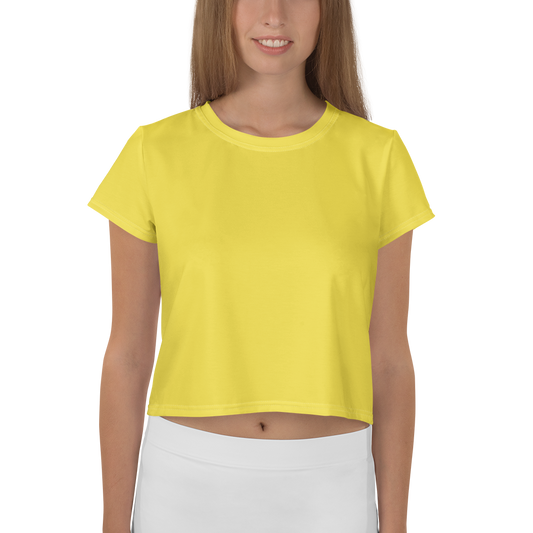 Crop Tee Yellow