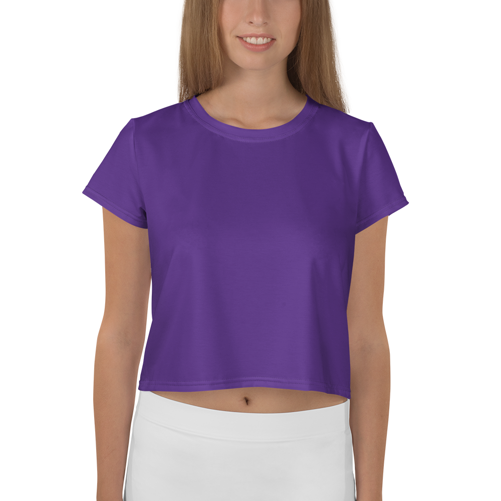 Crop Tee Purple
