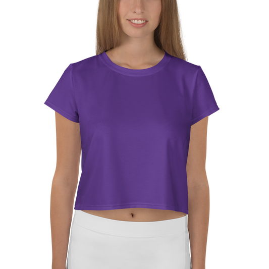 Crop Tee Purple