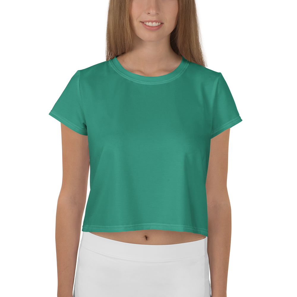 Crop Tee Turquoise