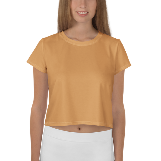Crop Tee Tan