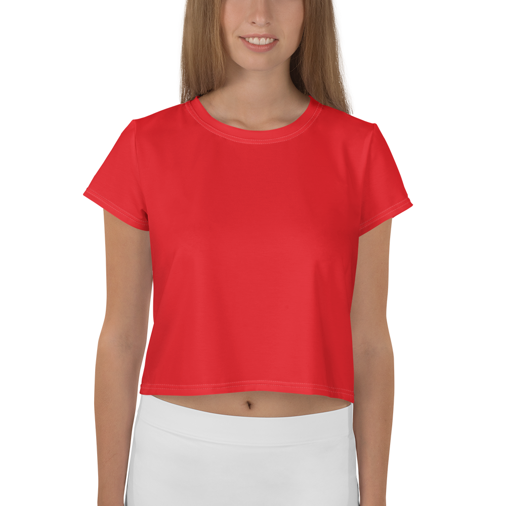 Crop Tee Red