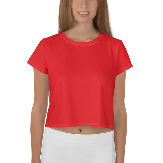 Crop Tee Red