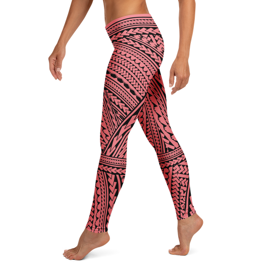 Leggings Poly-Tattoo Pink